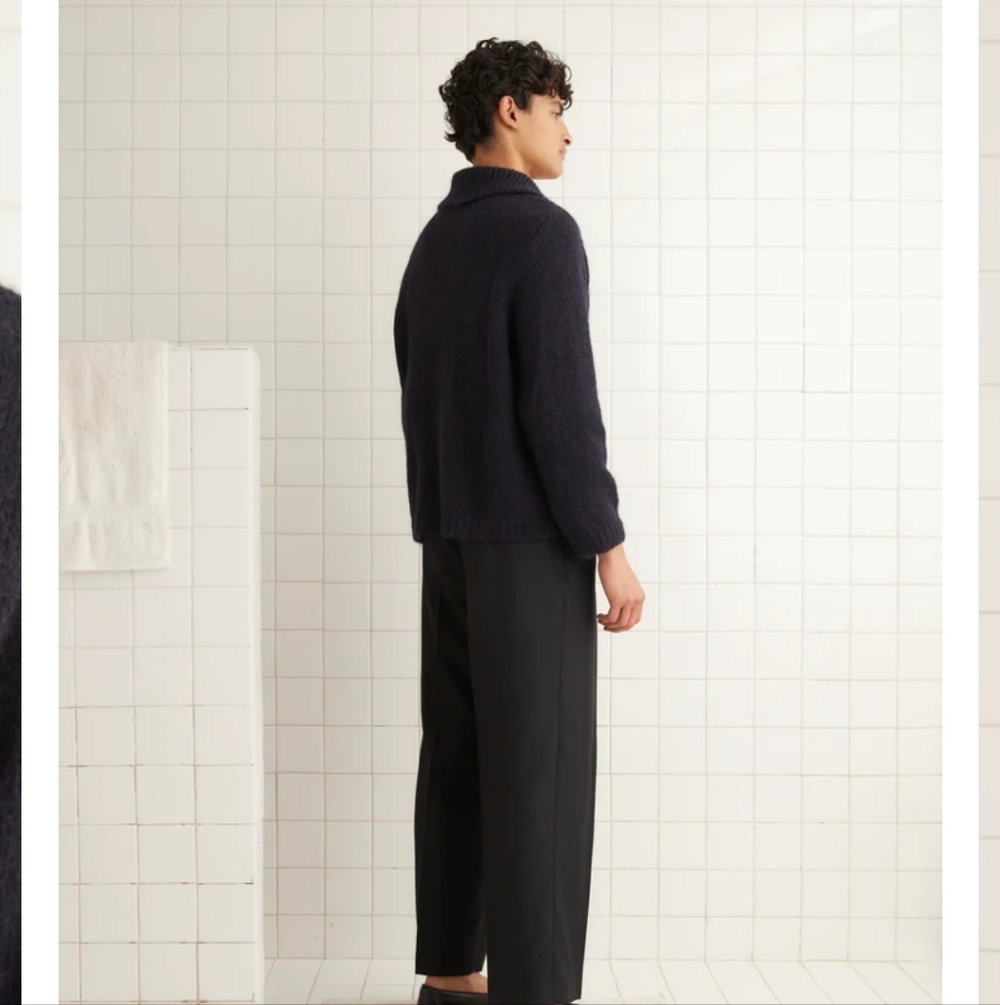 Bode Alpine Pullover - Navy Size Large - image 10